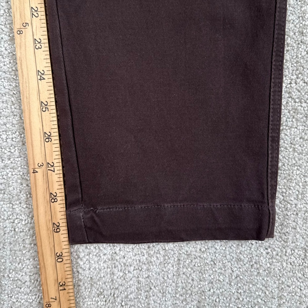 NEW Banana Republic Mens 34x32 (Actual 34x30) Brown Tapered Moleskin Cargo Pants - Picture 9 of 11
